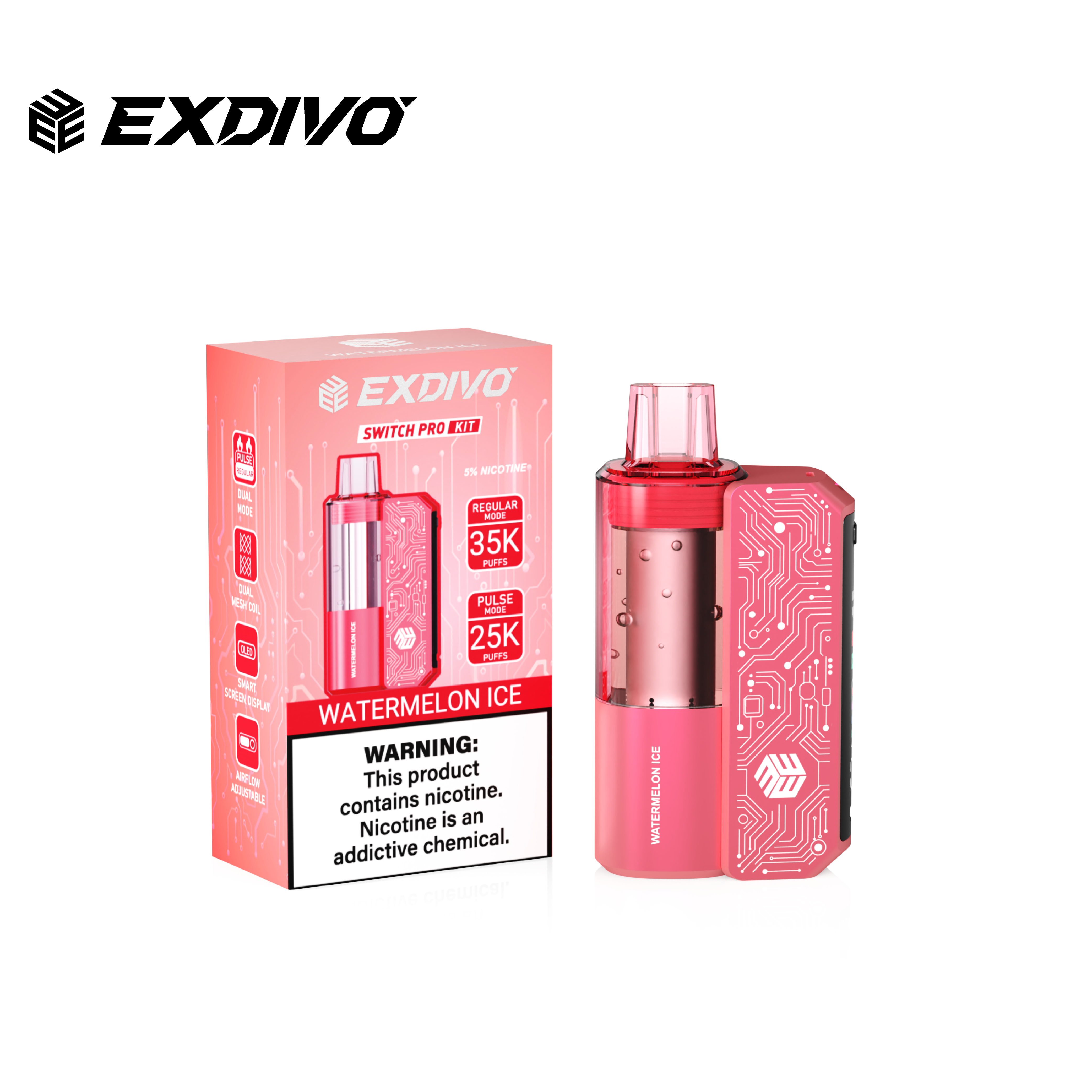 EXDIVO Bright Mirror 35000 Puffs