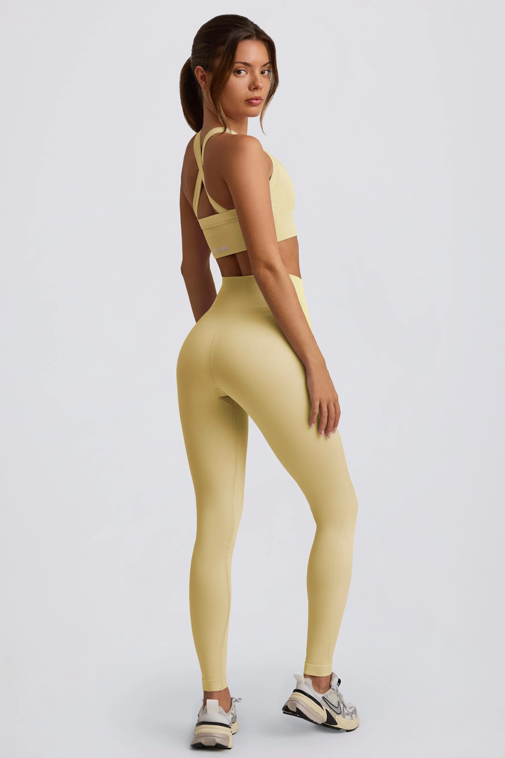 Super Sculpt Seamless High-Waist Leggings in Butter Yellow