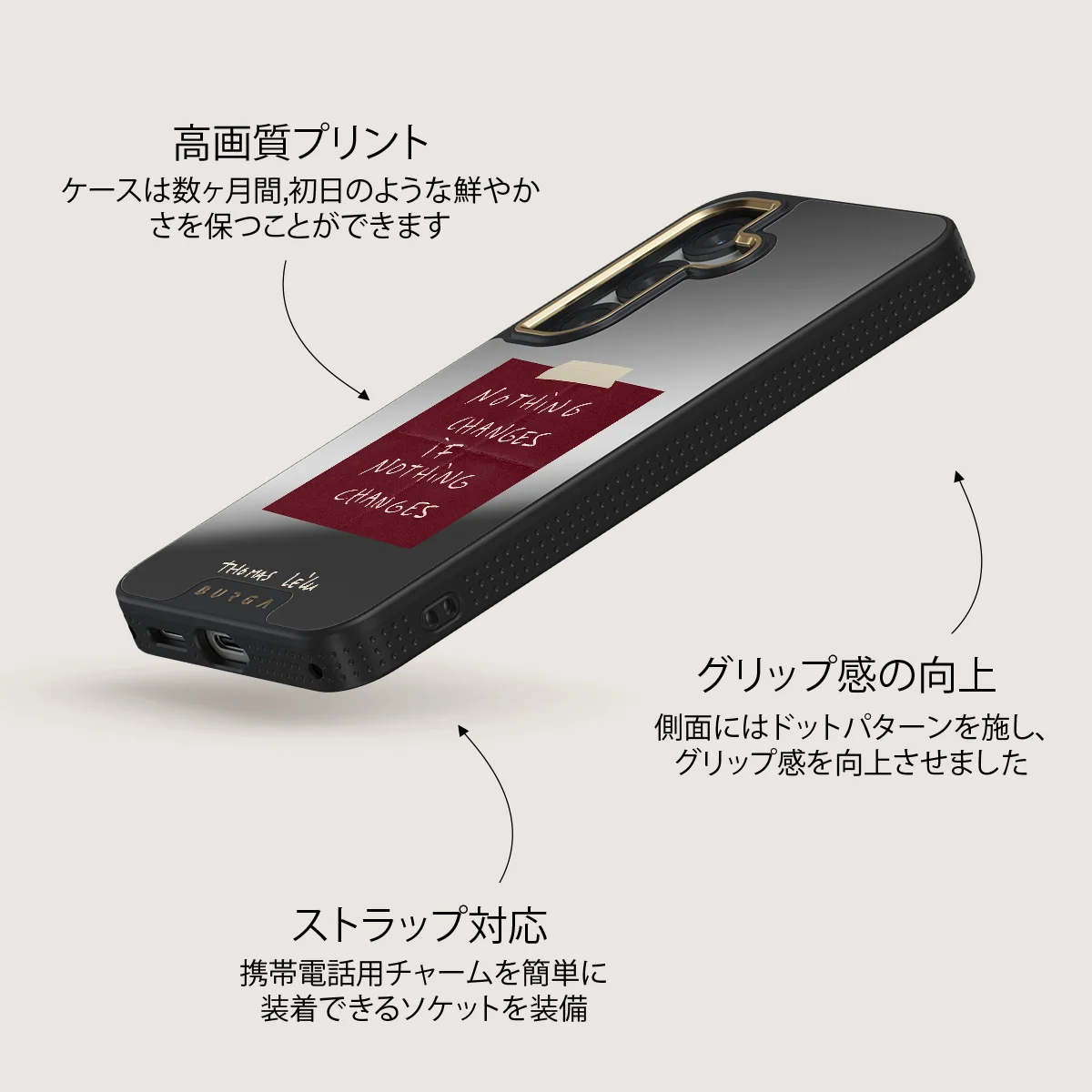 Nothing Changes - Samsung Galaxy S25 ケース