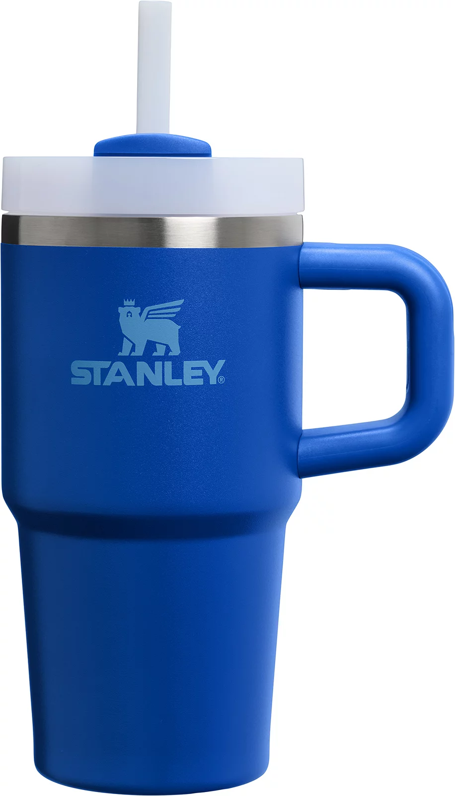 Stanley 20 oz. Quencher H2.0 FlowState Tumbler with Handle - Cobalt