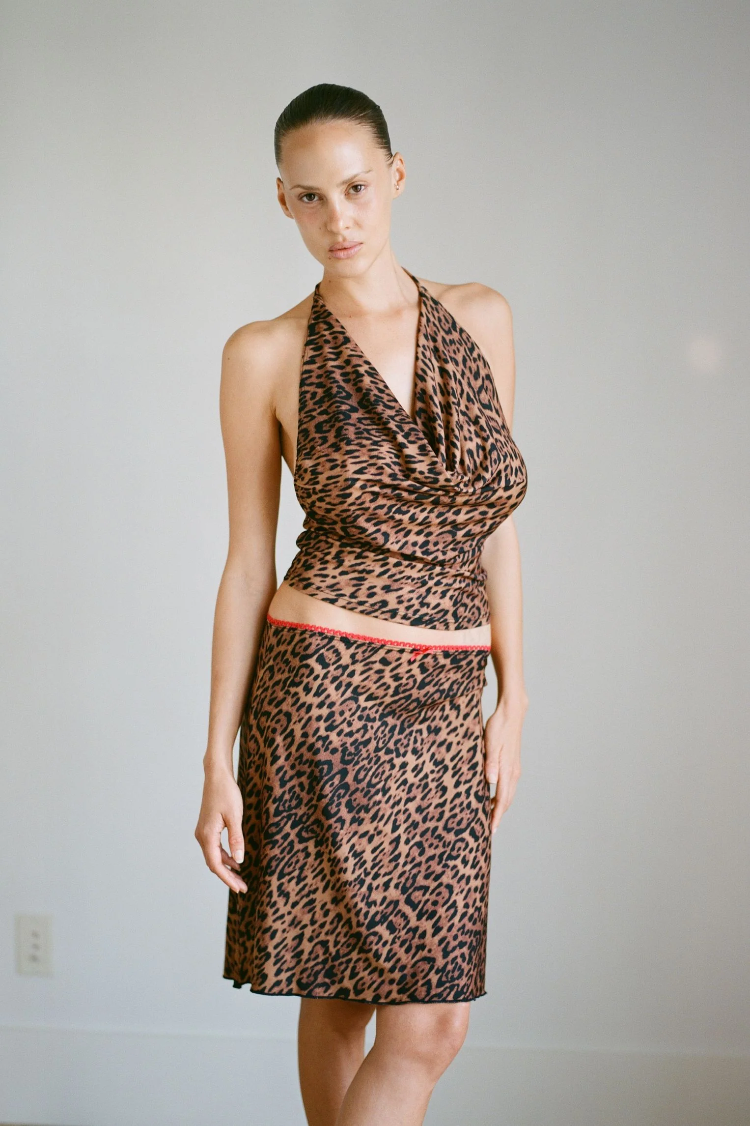 THE LESLEY SKIRT IN CHEETAH