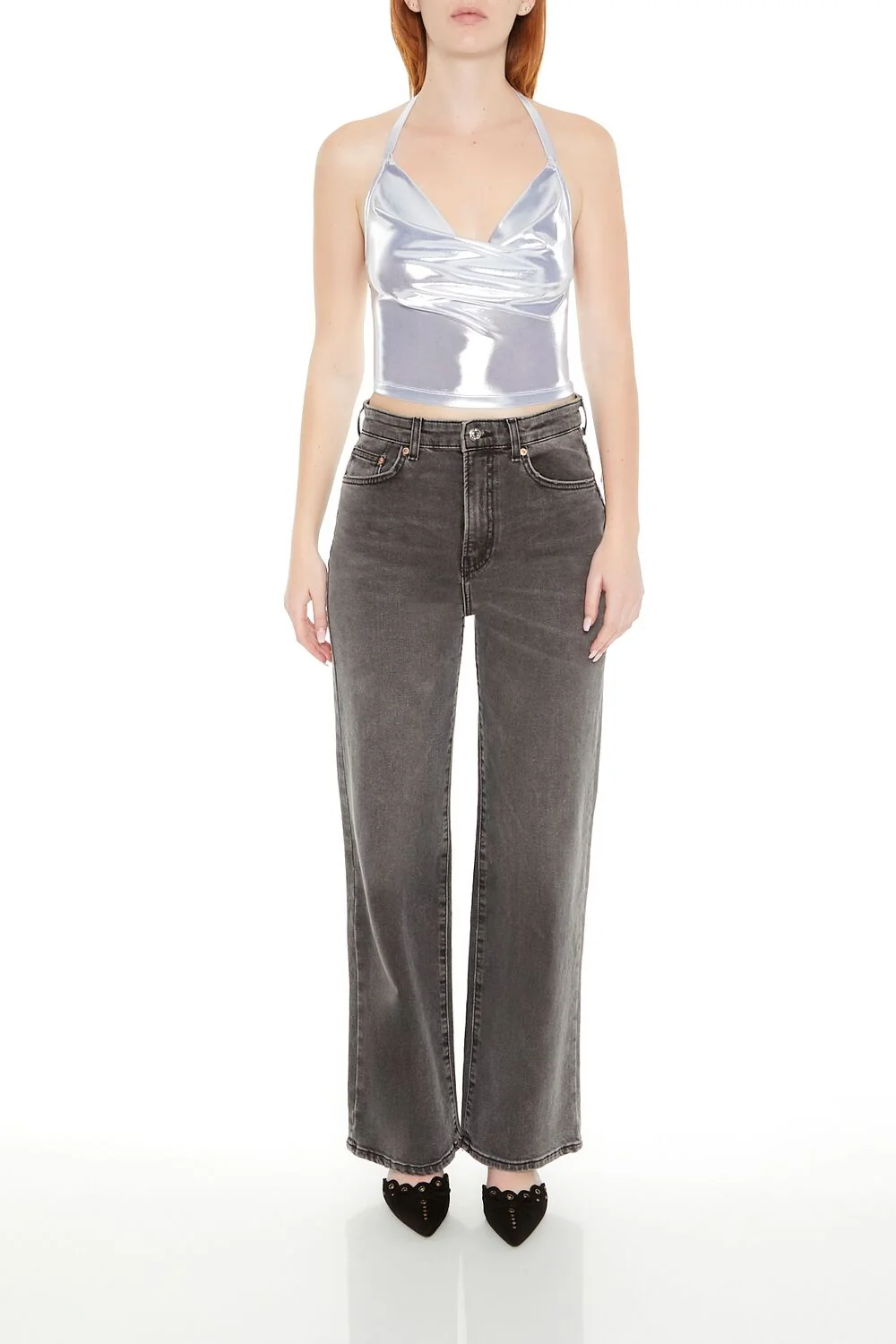 Seamless Halter Crop Top