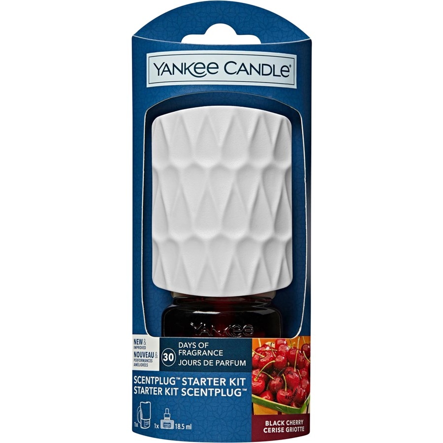 Yankee Candle Dyfuzor z wtyczką zapachową ScentPlug & Black Cherry Refill