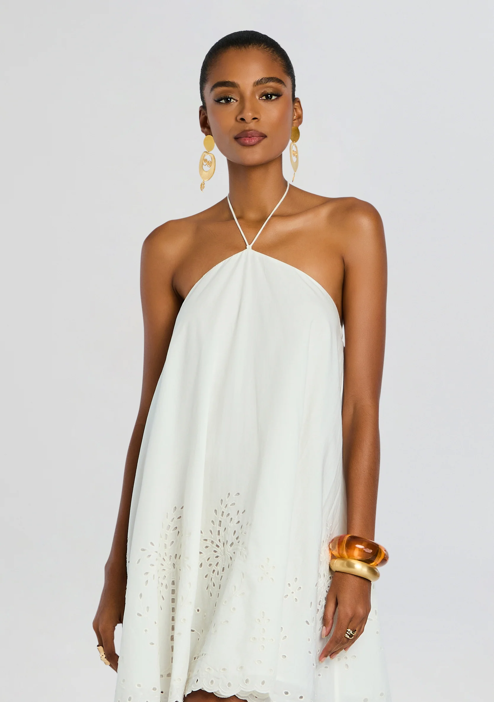 Bagh Halter Mini Dress - luluinthesky