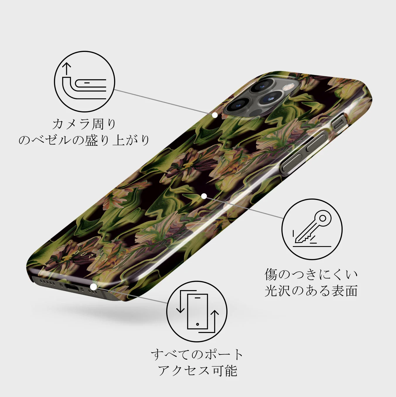 Subtropical - iPhone 12 Pro ケース