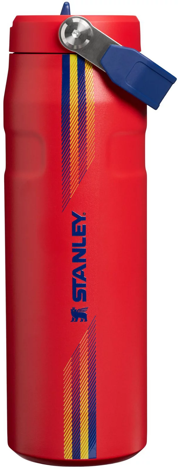 Stanley 24 oz. IceFlow Bottle with Flip Straw Lid - Team Red Dark Blue