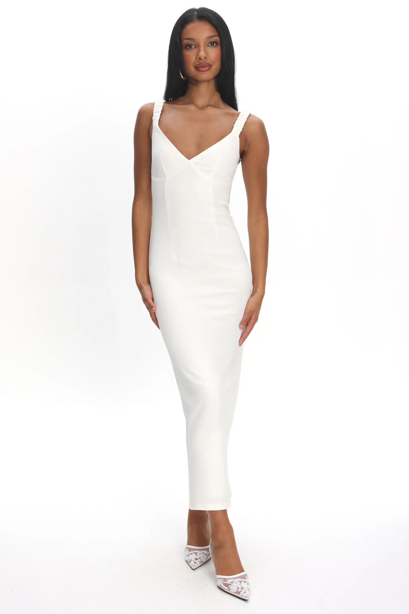 Eala Maxi Dress Off White