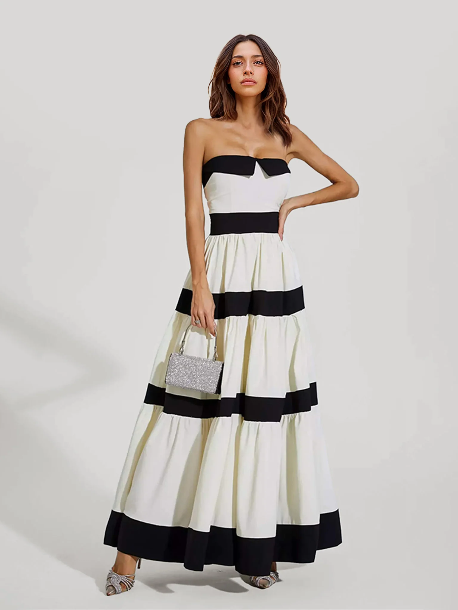 Striped Maxi Dress