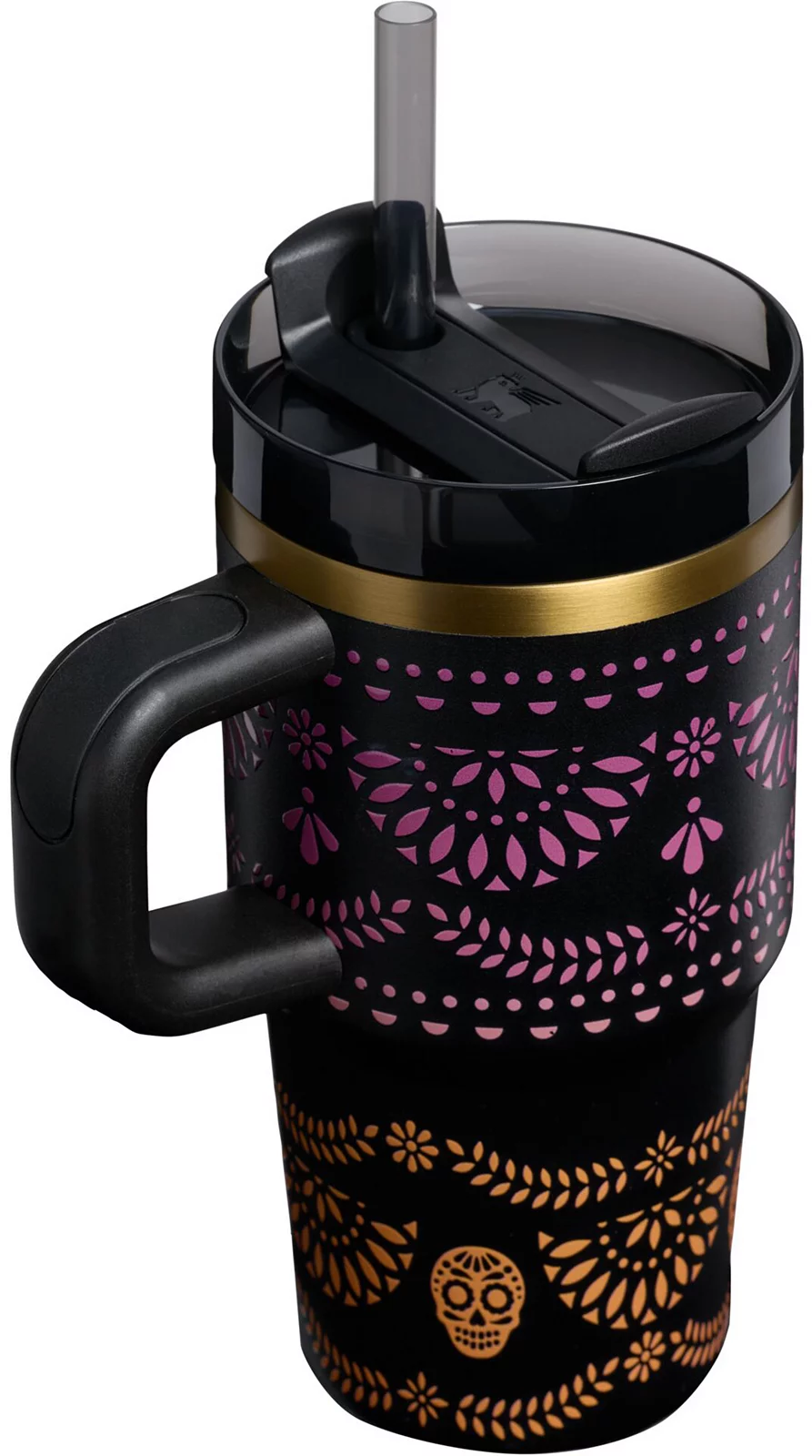 Stanley 20 oz. Quencher H2.0 FlowState Tumbler with Handle - Midnight Catrina