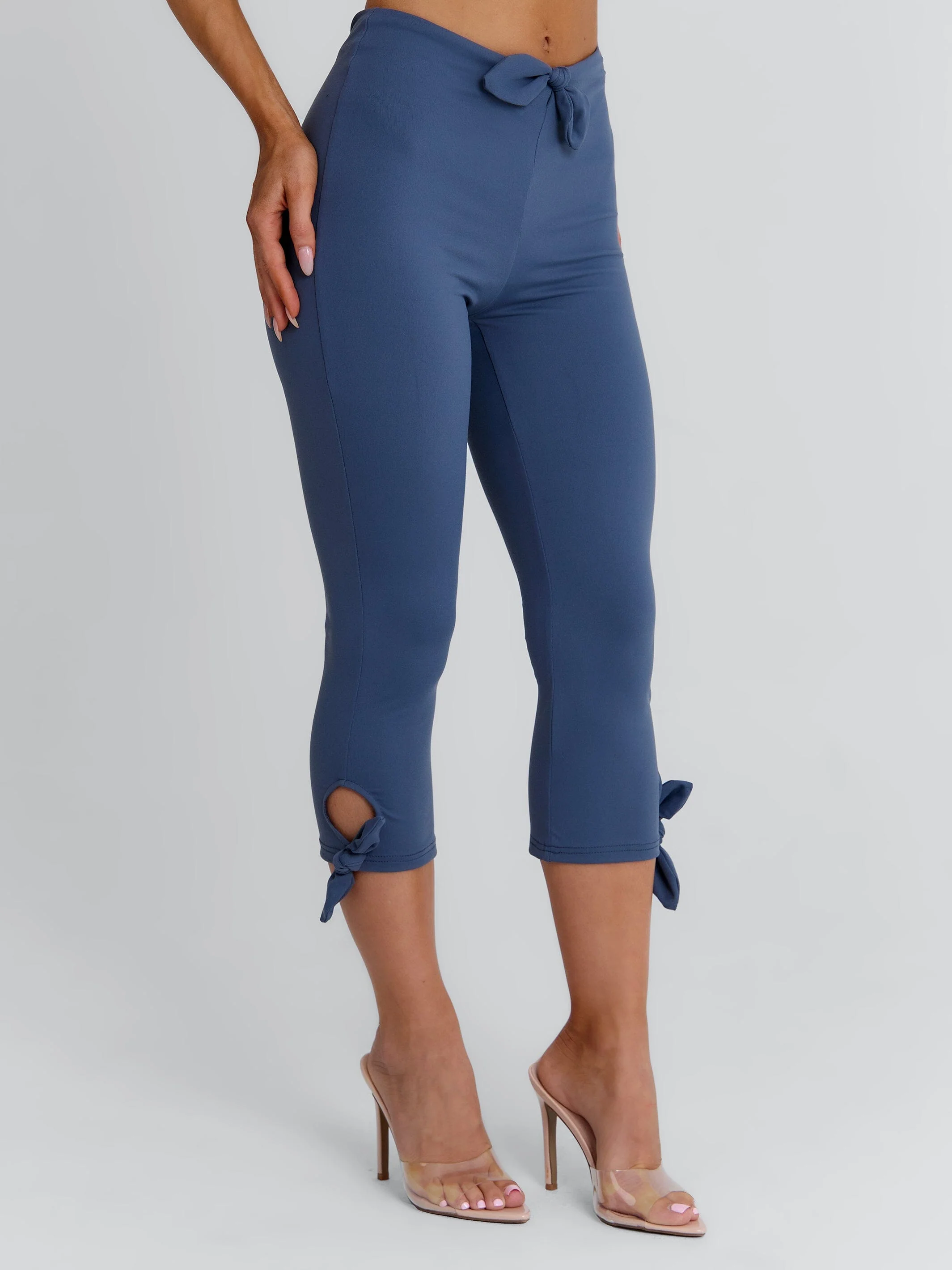 Blaire Capri Pants Steel