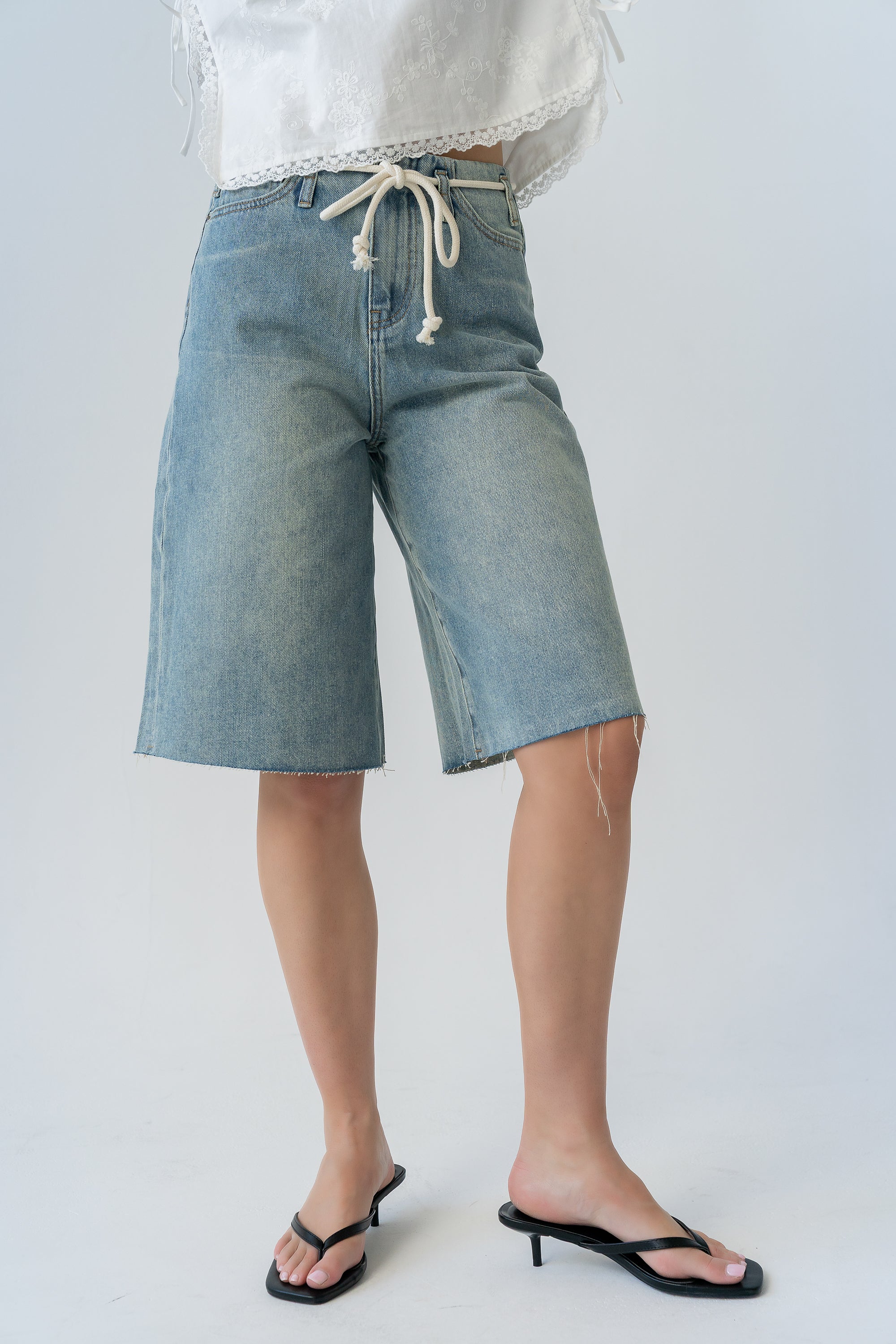 Shawn Denim Bermuda Shorts - FINAL SALE