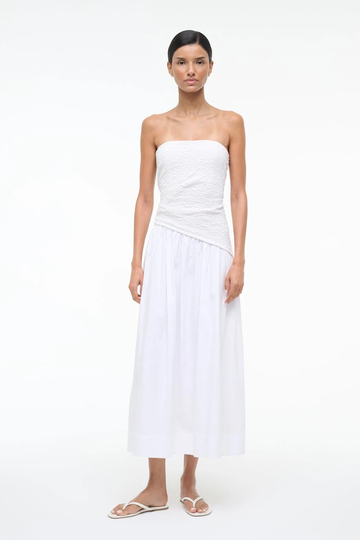 Nia Dress | White