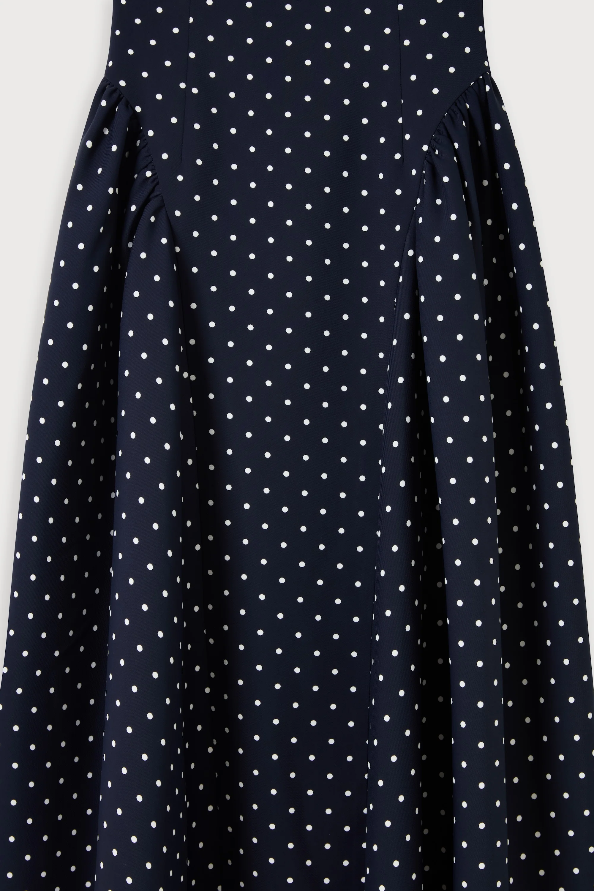 Cap Sleeve Gathered Midi Dress