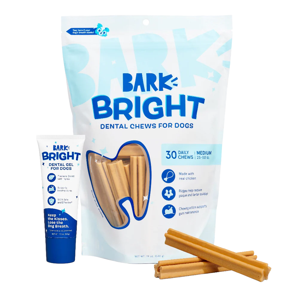 Bright Original Dental Kit, 30 Ct Chews + Toothpaste