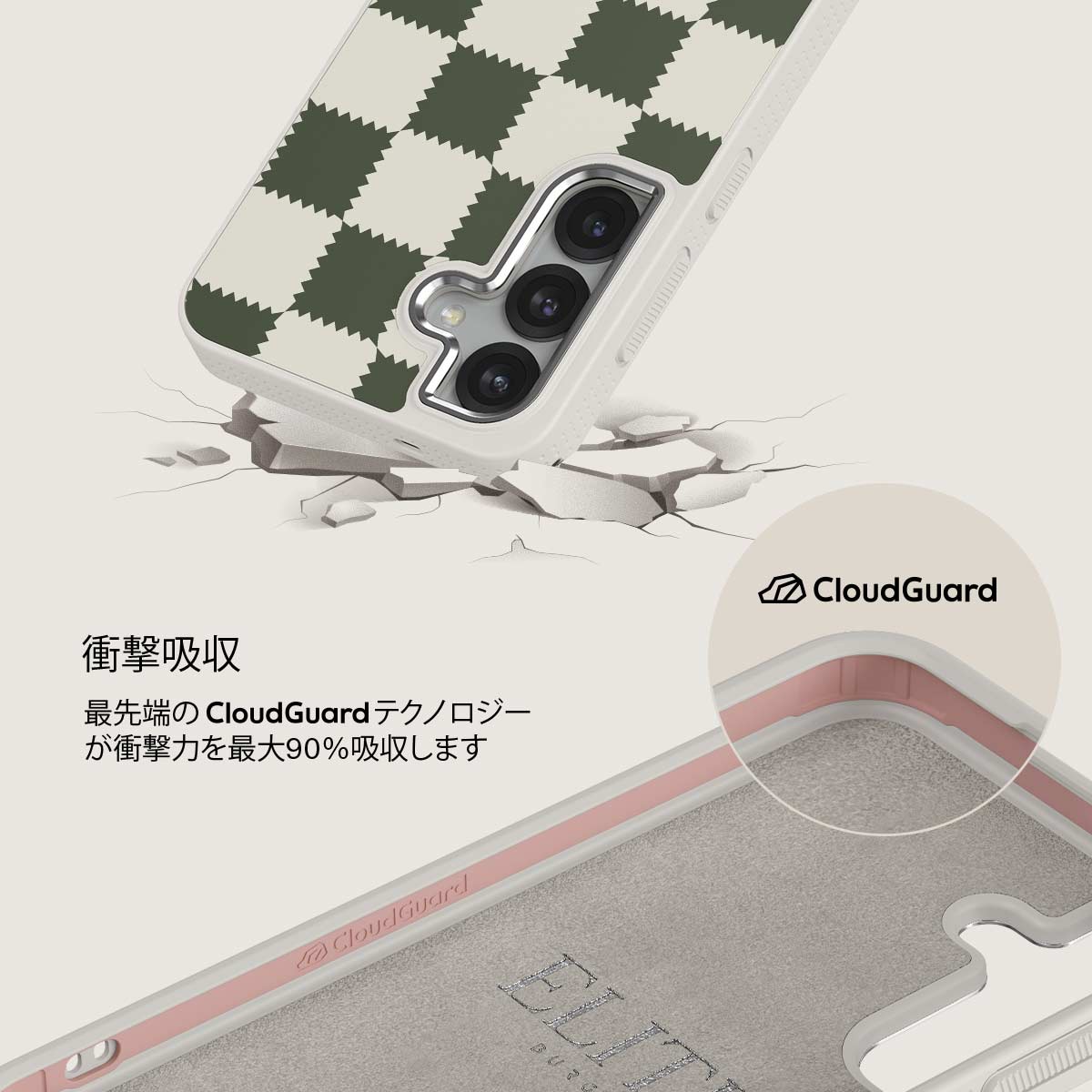 Retro Grid - Samsung Galaxy S25 Plus ケース
