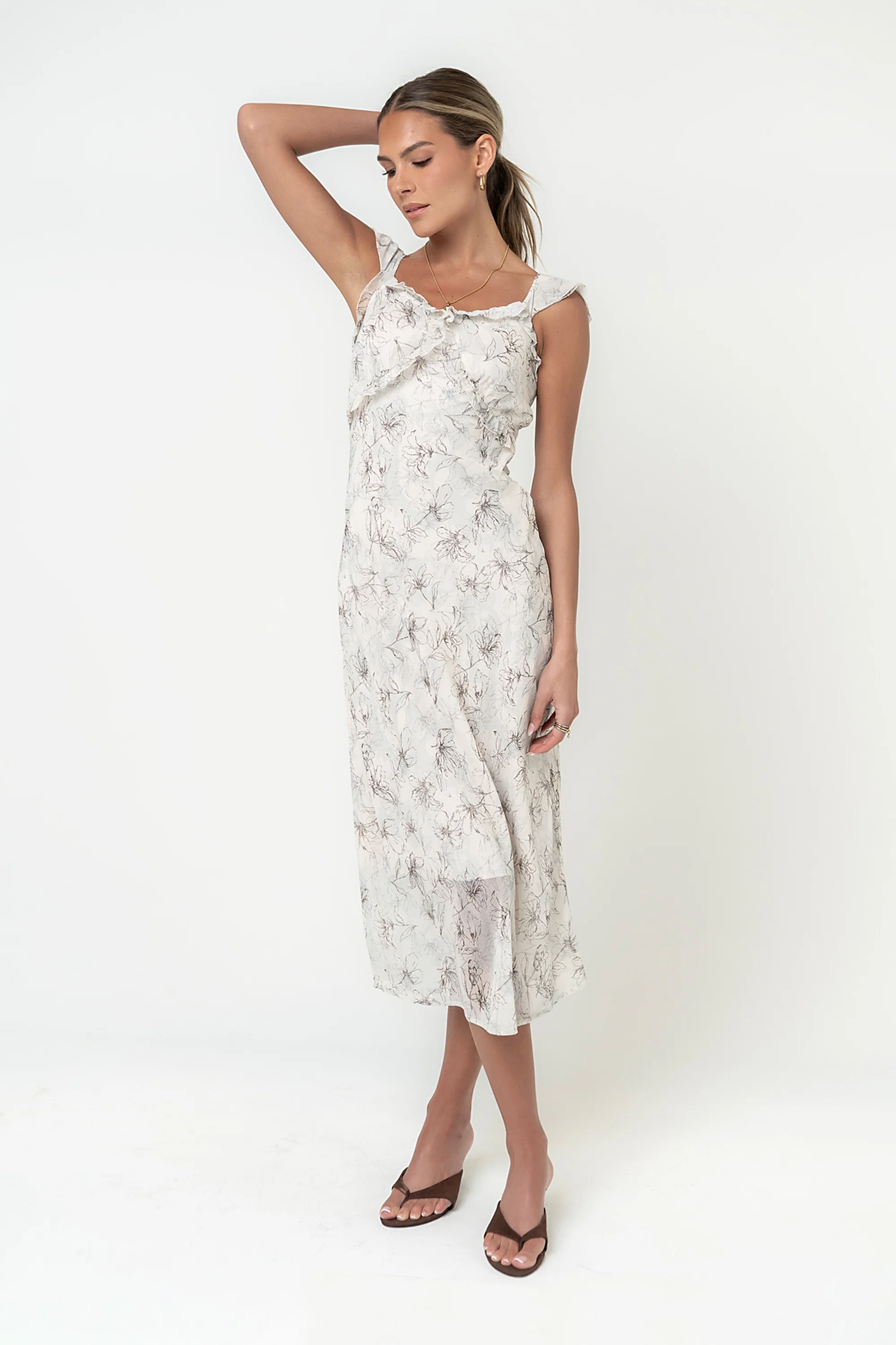 Zaylie Midi Dress