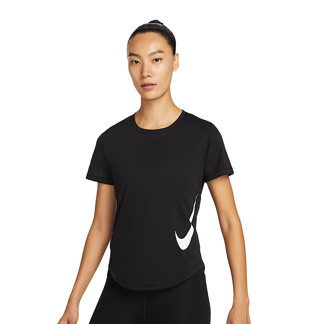 NIKE Tempo Swoosh Women's Training Jersey Black HV2773-010