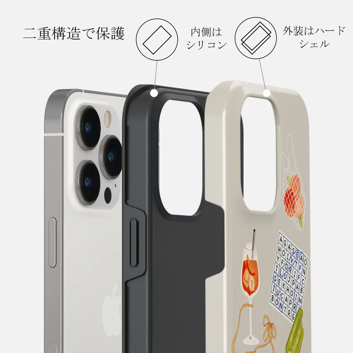 Seaside Muse - iPhone 13 Pro ケース