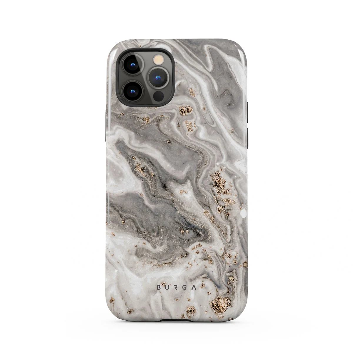 Snowstorm - Grey Marble iPhone 12 Pro ケース