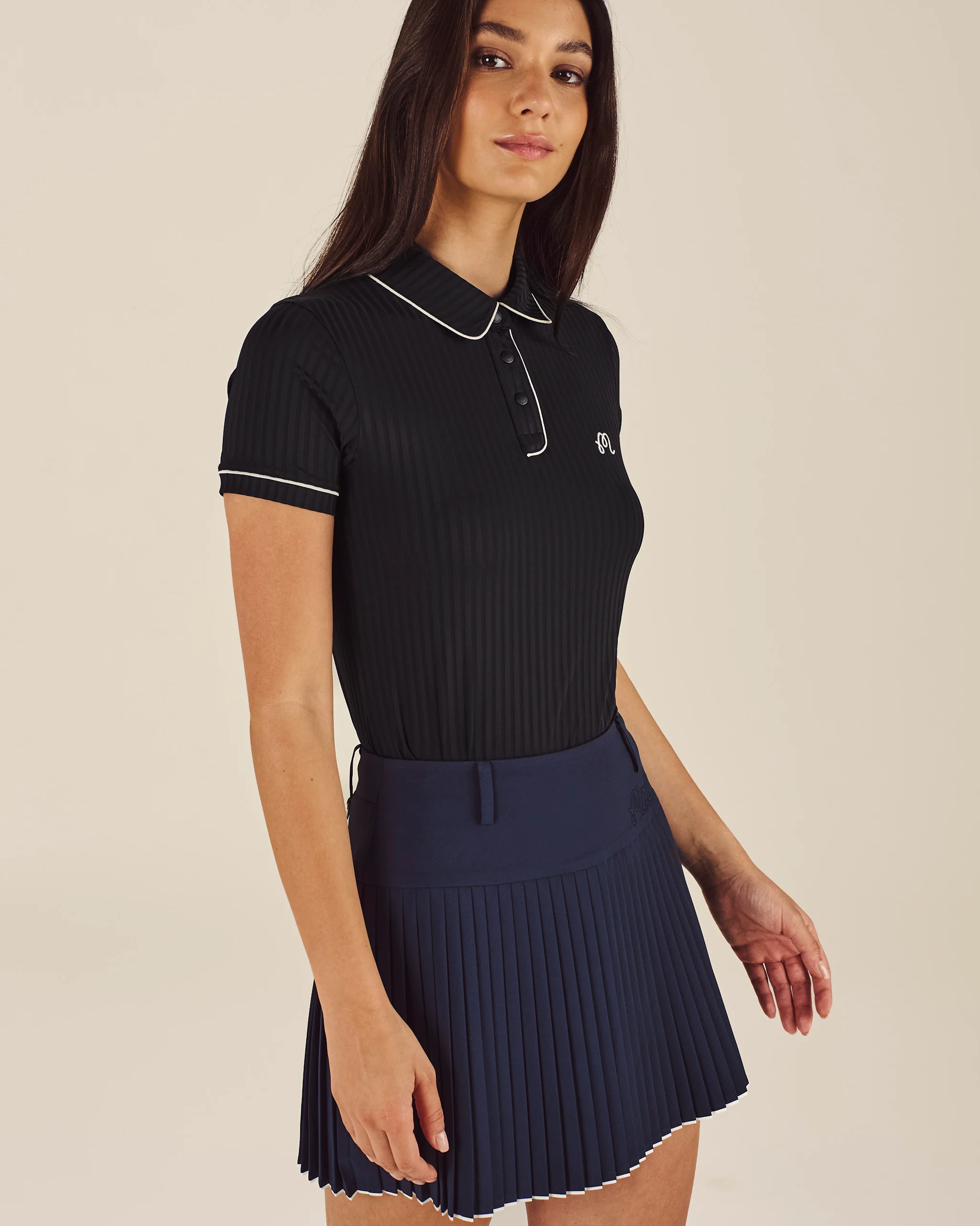 Studio Seoul Wrap Pleated Skirt
