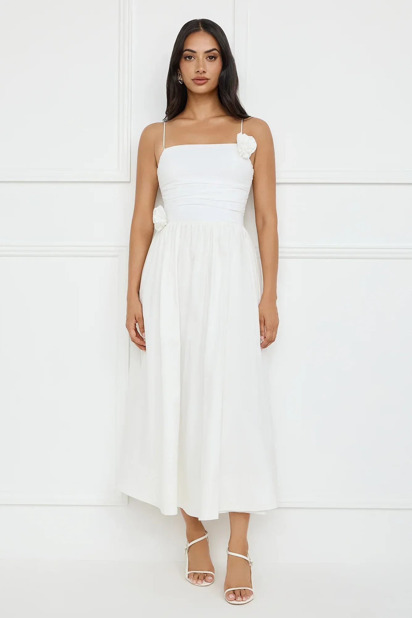 Trendsetter'S Way Maxi Dress White