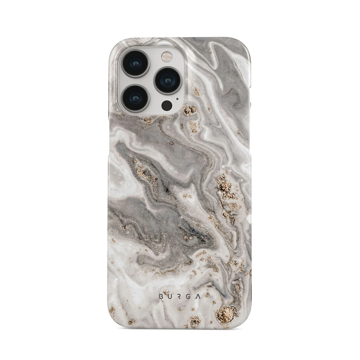 Snowstorm - Grey Marble iPhone 13 Pro ケース