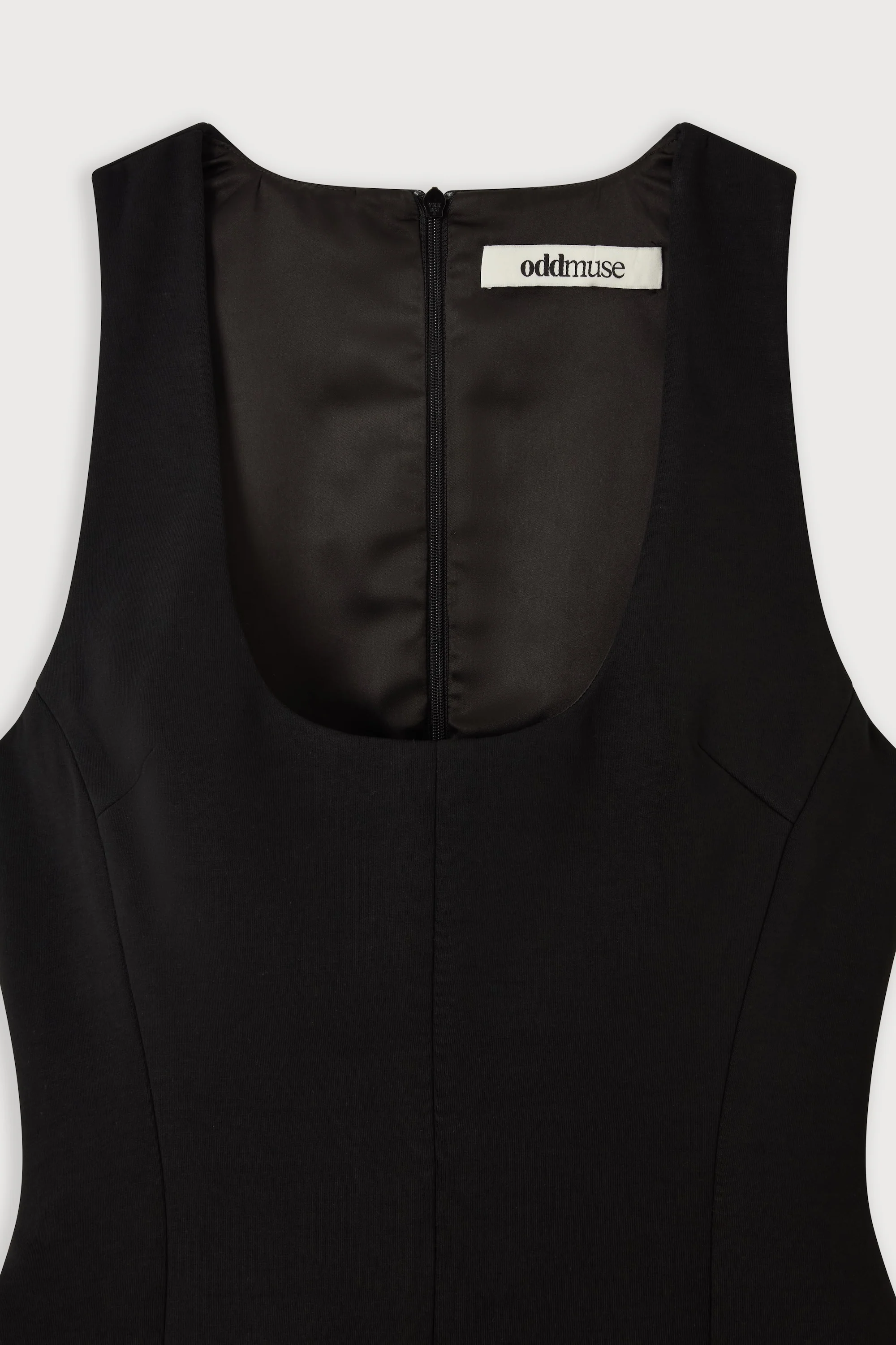 Cotton Mix Volume Mini Dress
