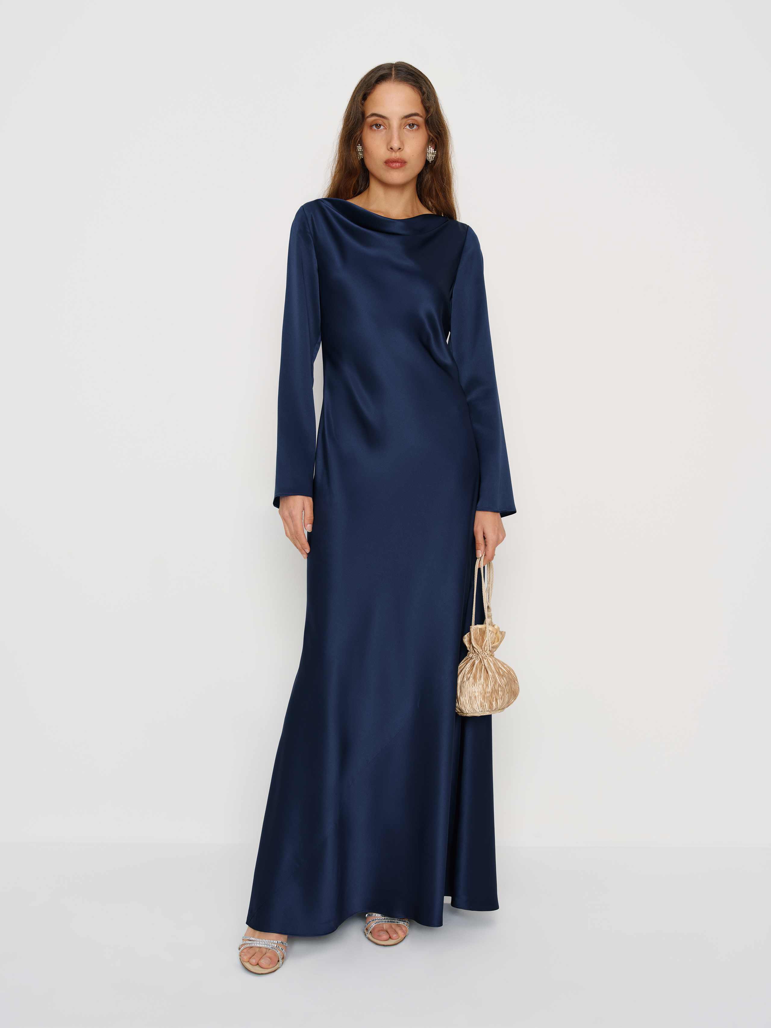 Pike Silk Maxi Dress