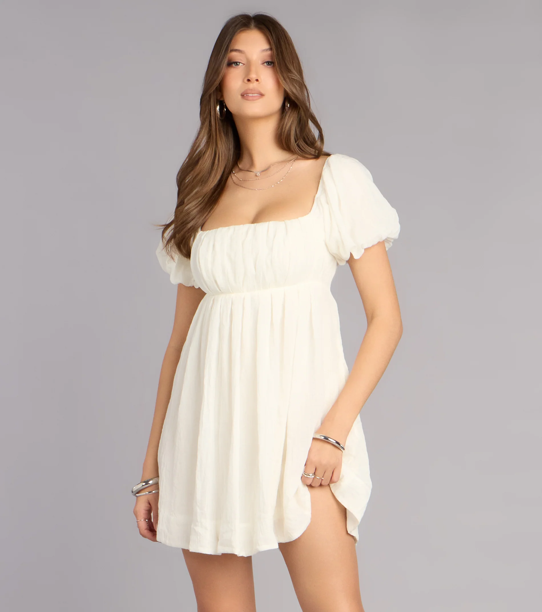 Daydream Darling Babydoll Mini Dress
