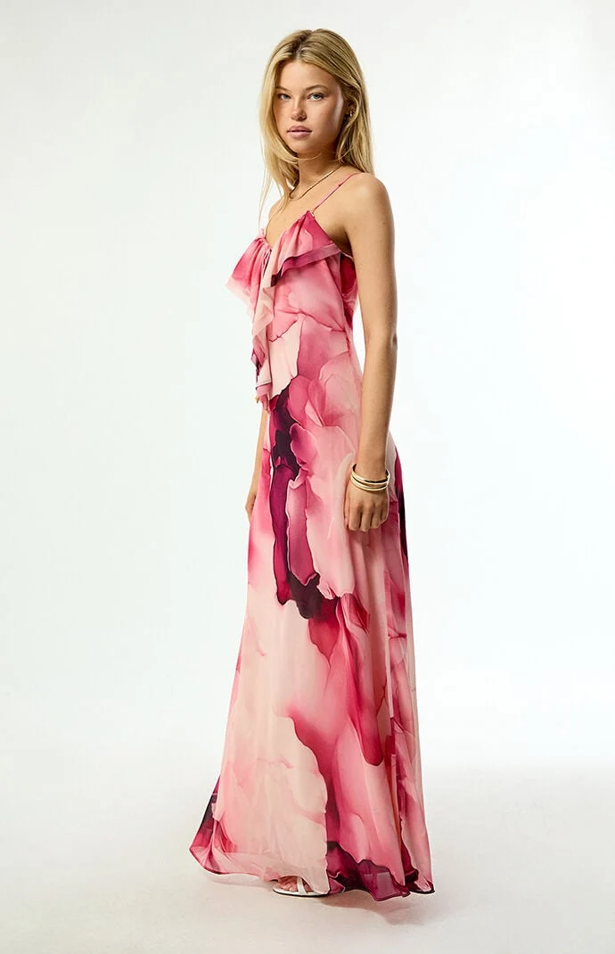 Steve Madden Floral Maxinia Maxi Dress