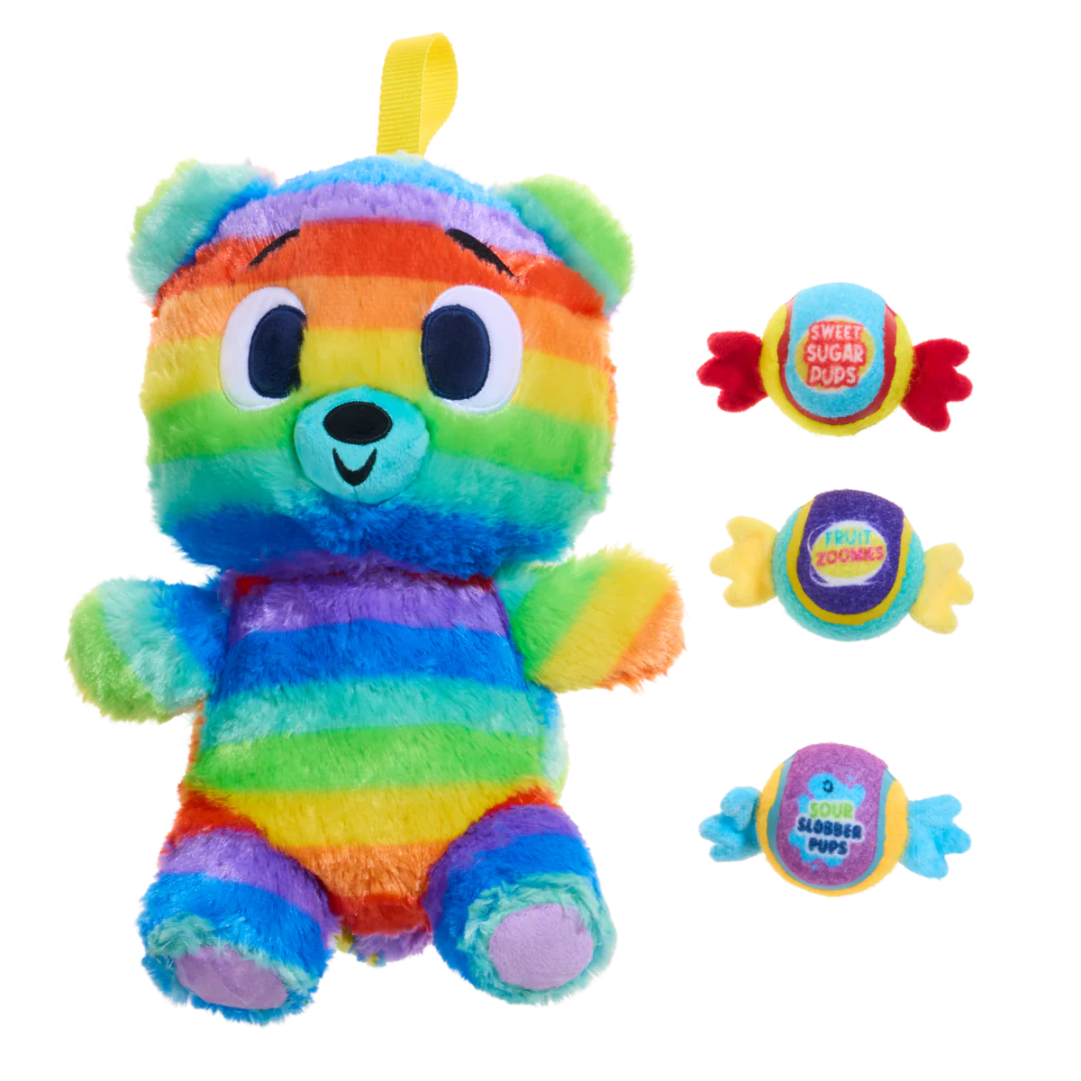 Buster The Piñata Plush Extra-Large + Multi-Part + Fetch Dog Toy