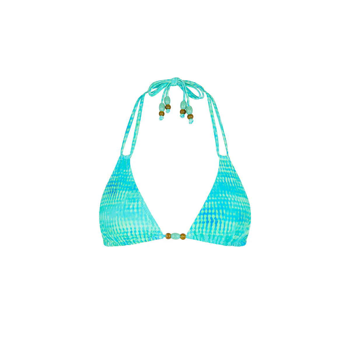Halter Bralette Bikini Top - Summer Seas
