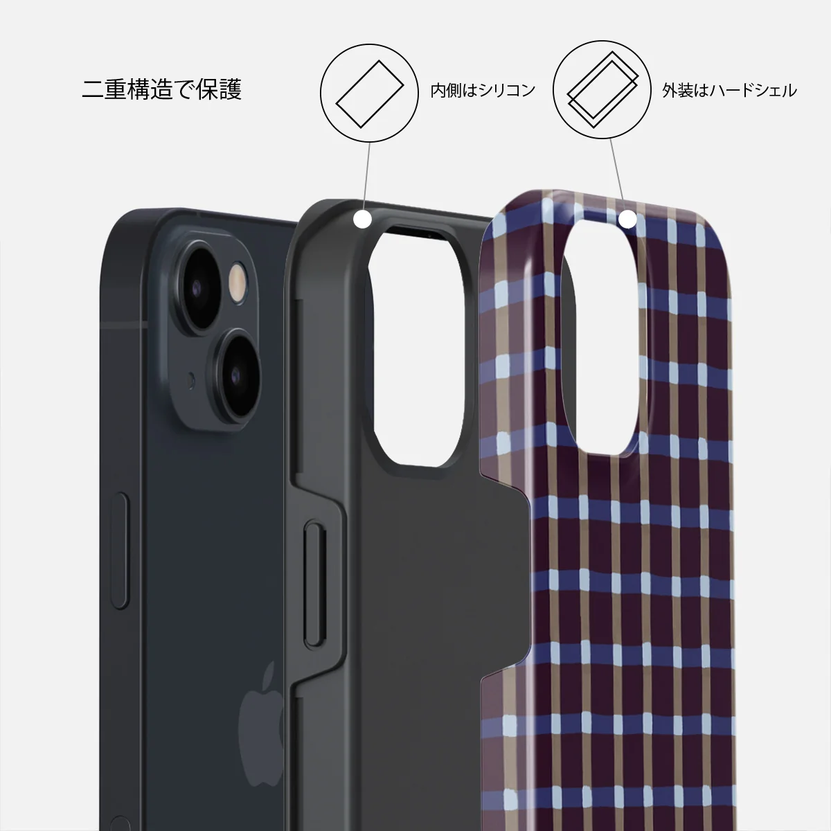 Crosscheck - iPhone 13 Mini ケース
