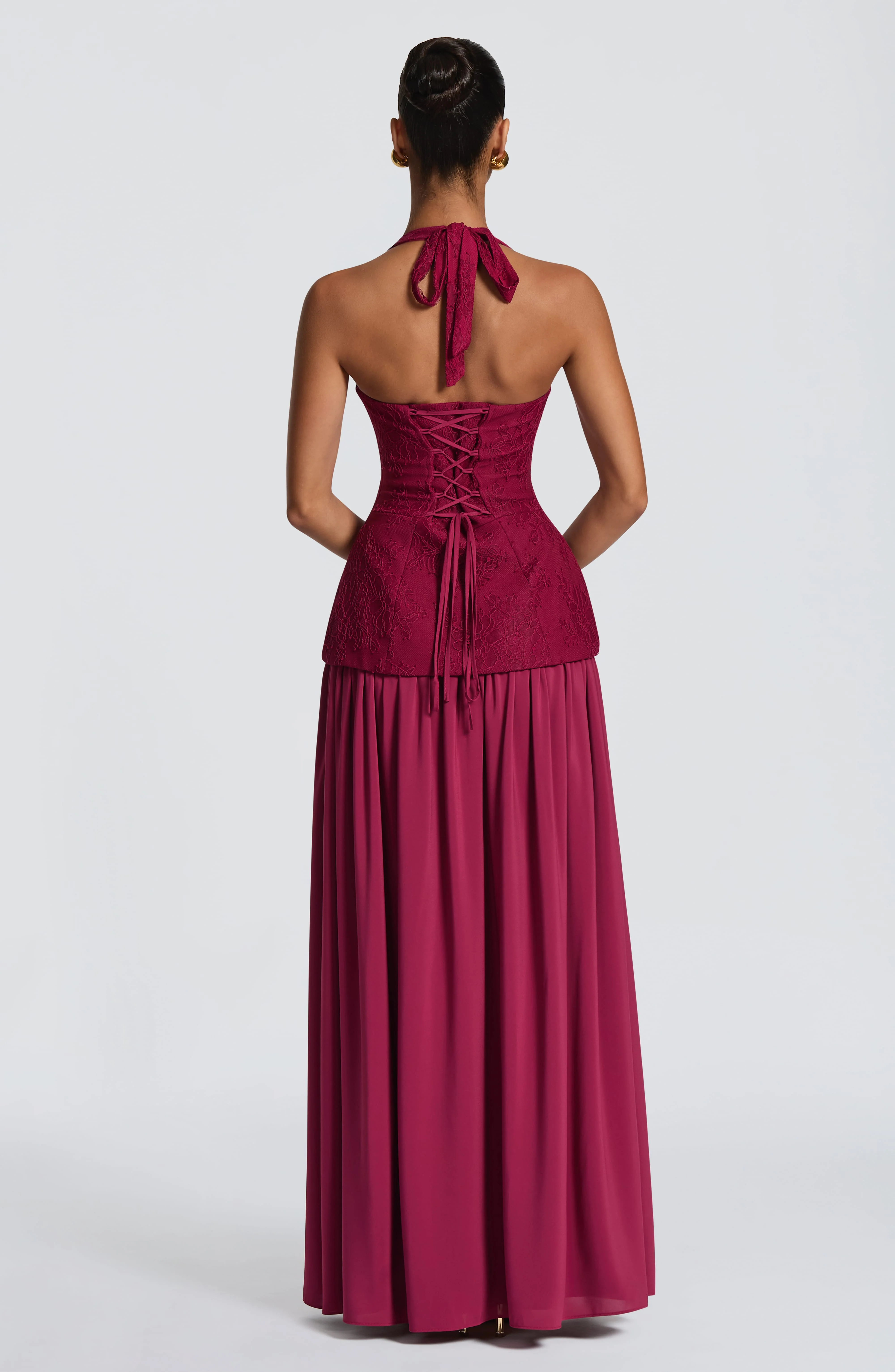 Almira Maxi Dress - Mulberry