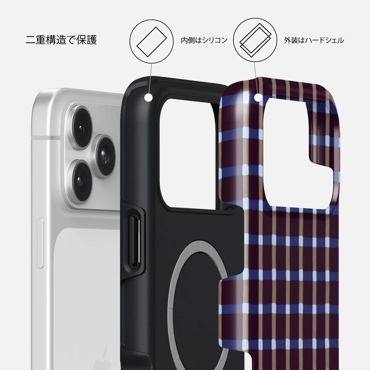 Crosscheck - iPhone 17 Pro Max ケース
