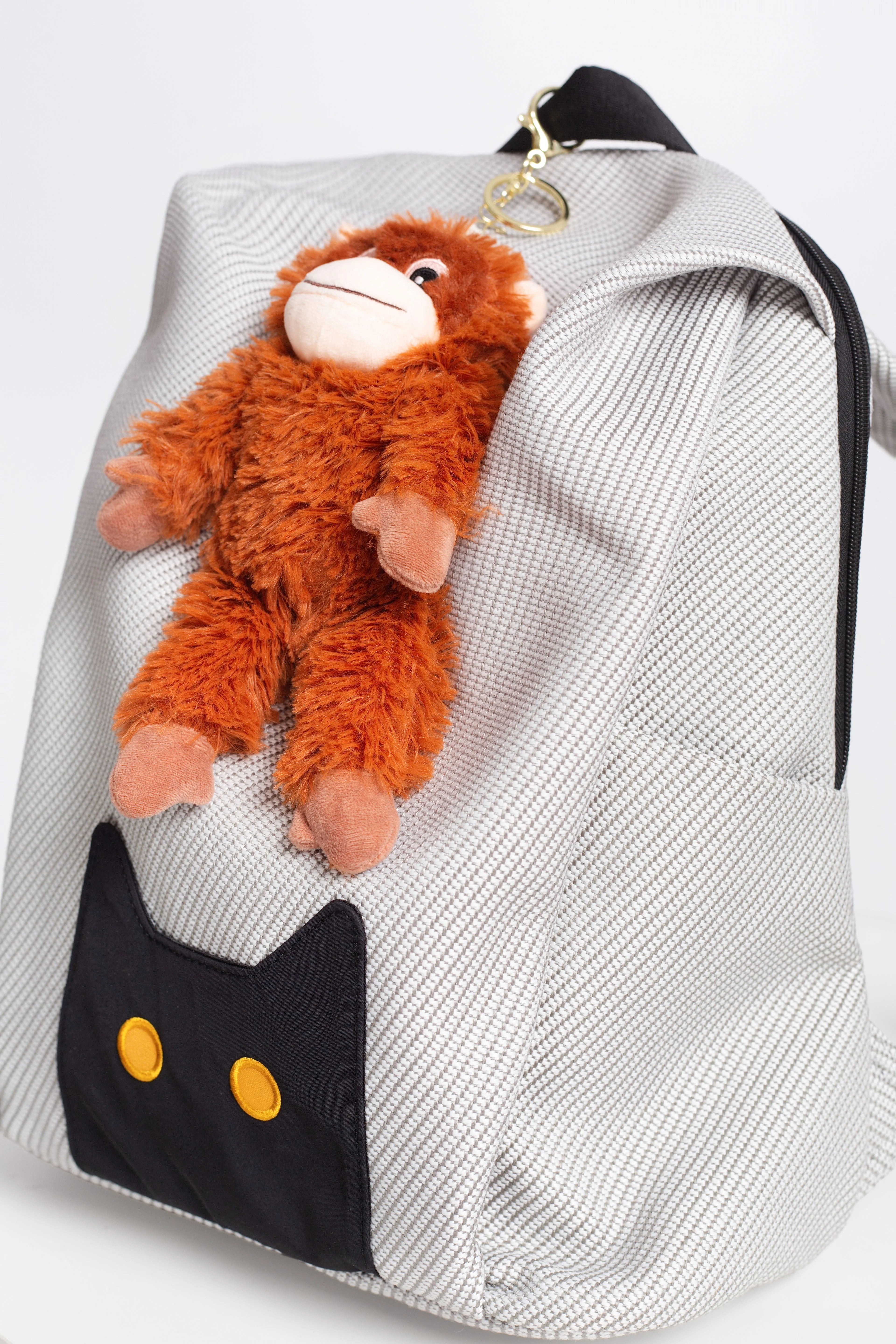 Punch The Monkey Plush Keychain (1pc)