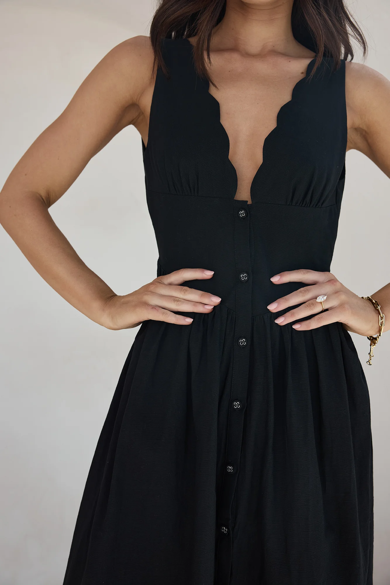 Chasing Daylight Maxi Dress Black