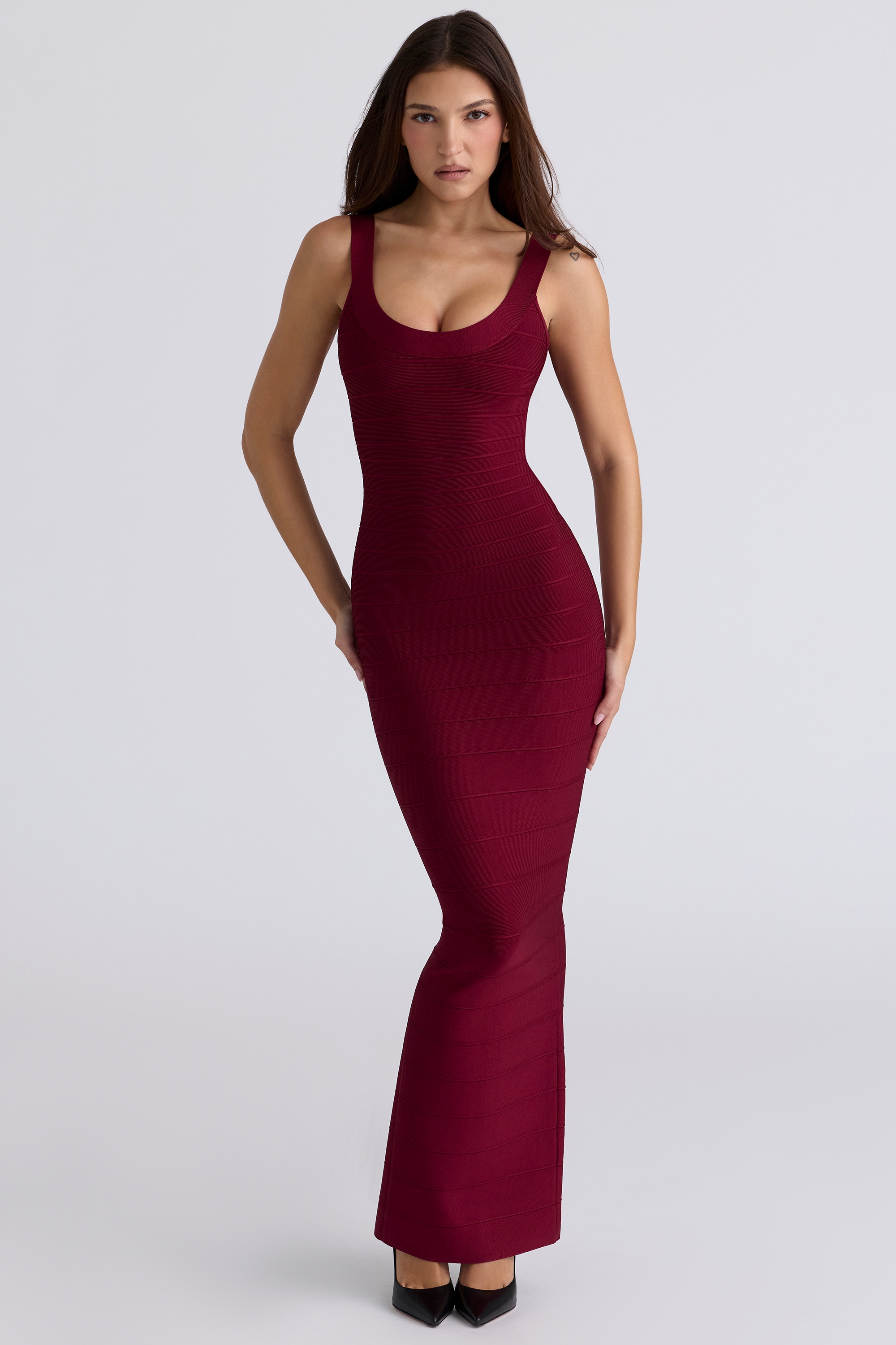 ruby bandage maxi dress
