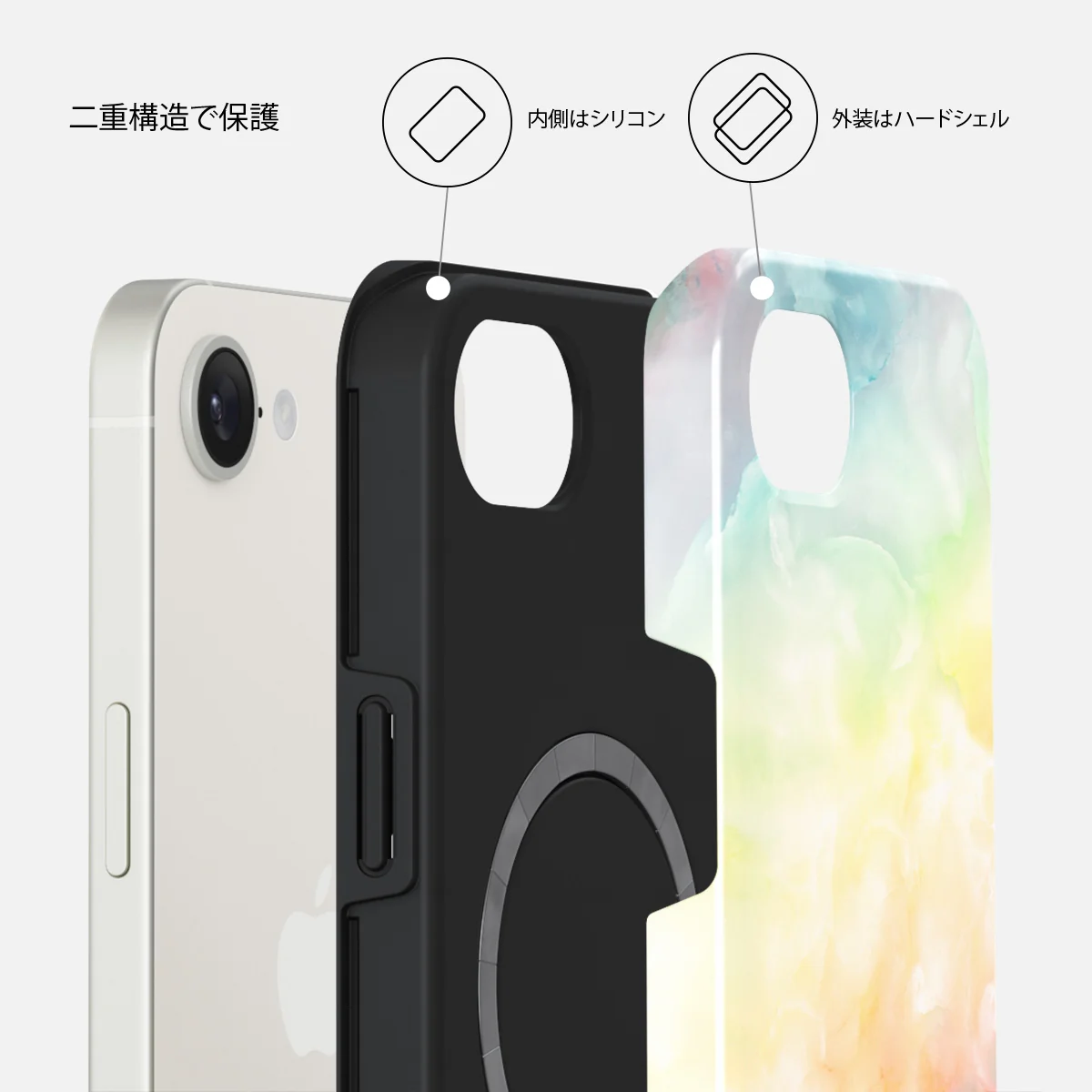 New Flame - iPhone 17e ケース