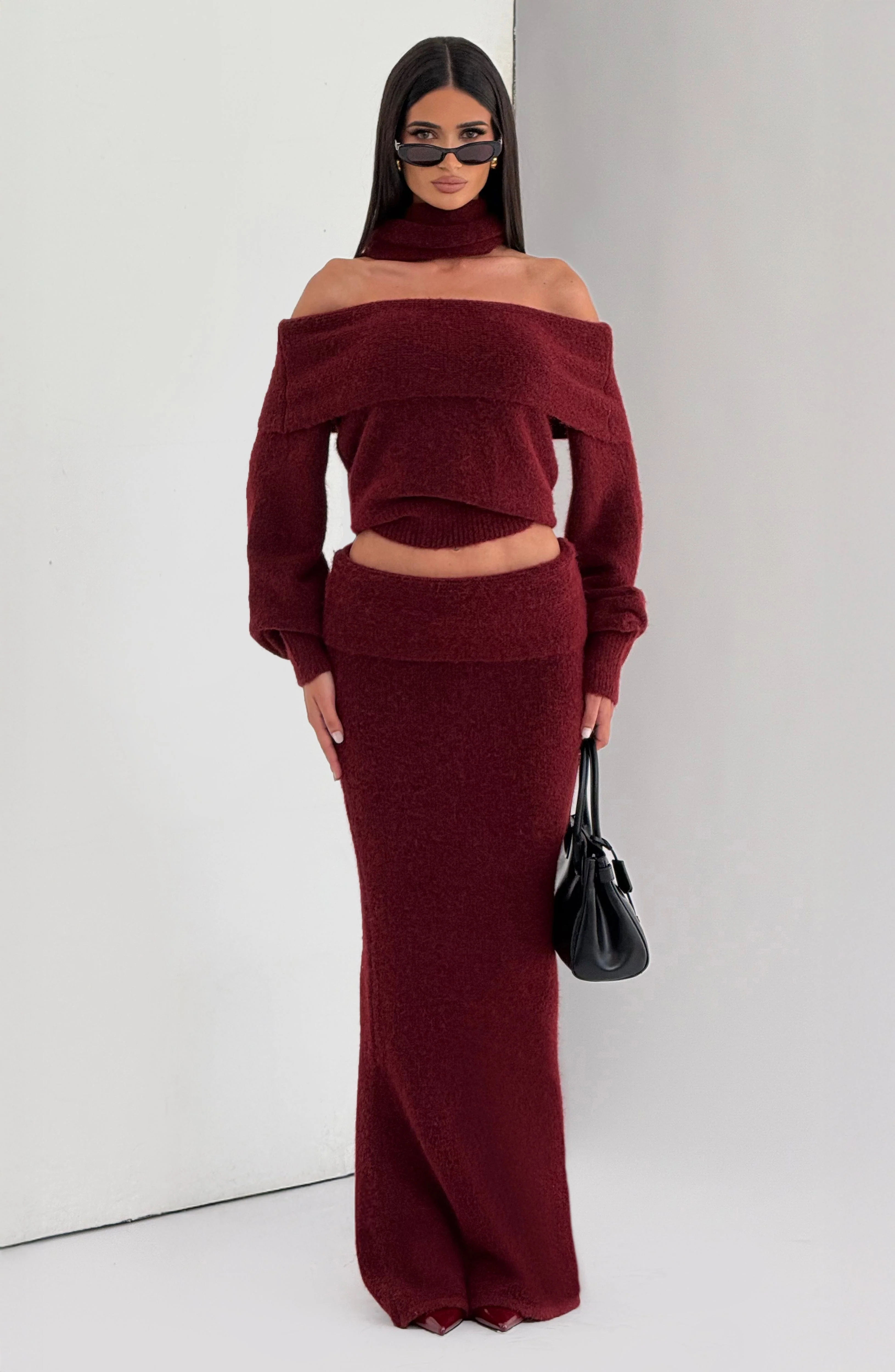 Andie Top - Burgundy