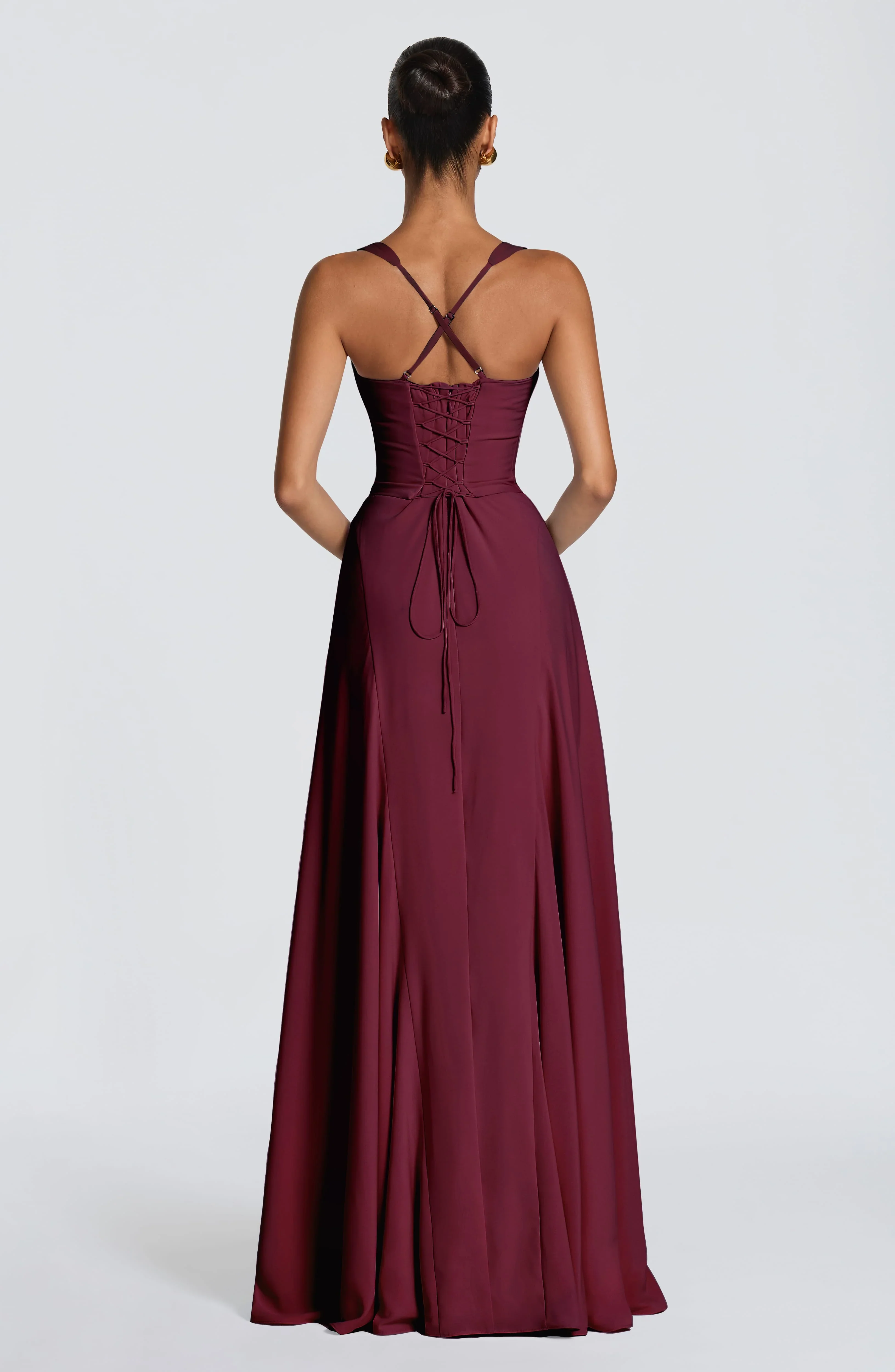 Irie Maxi Dress - Cherry Lacquer
