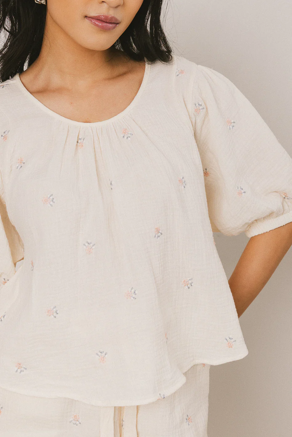 Elia Floral Top