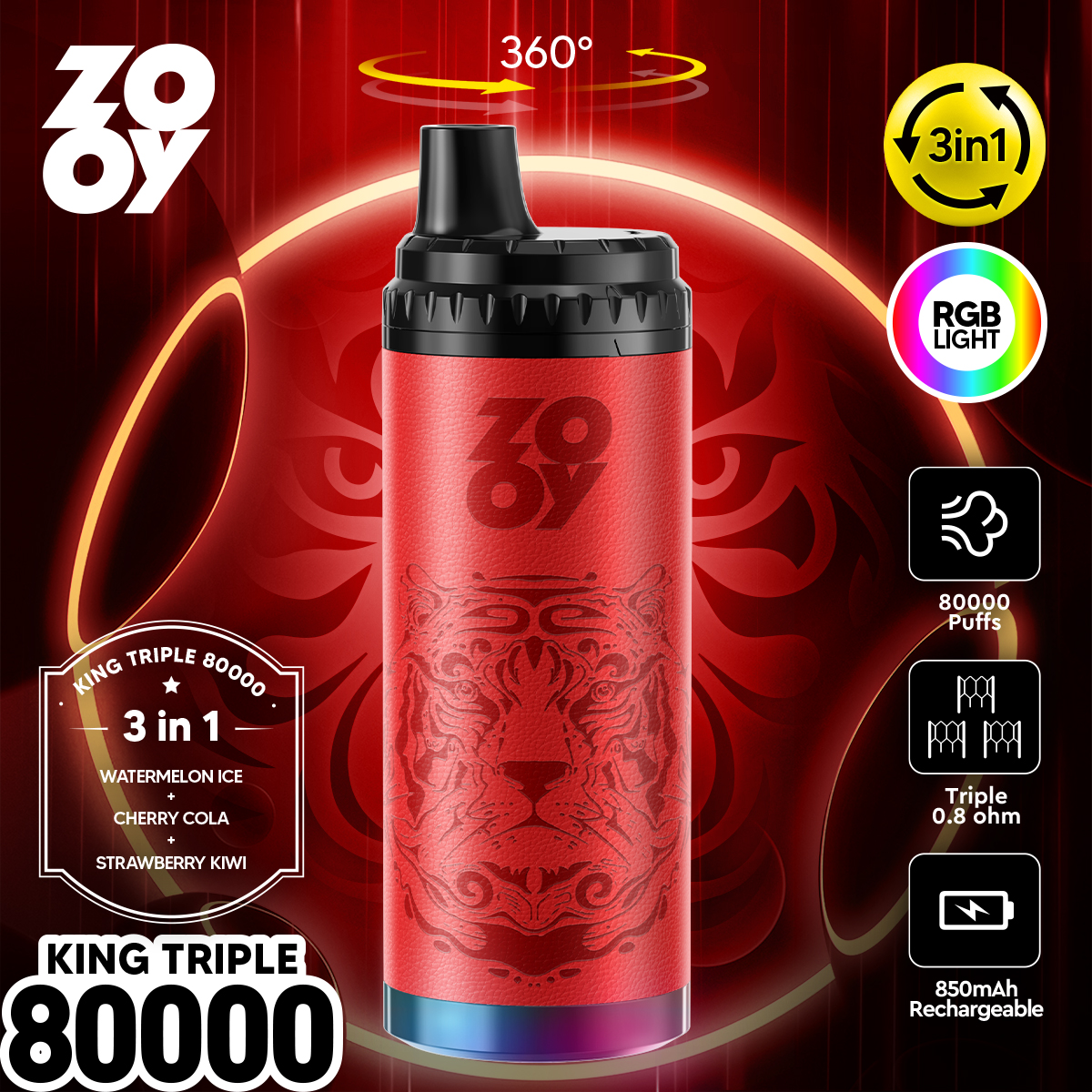 ZOOY KING 80K - Air Lab