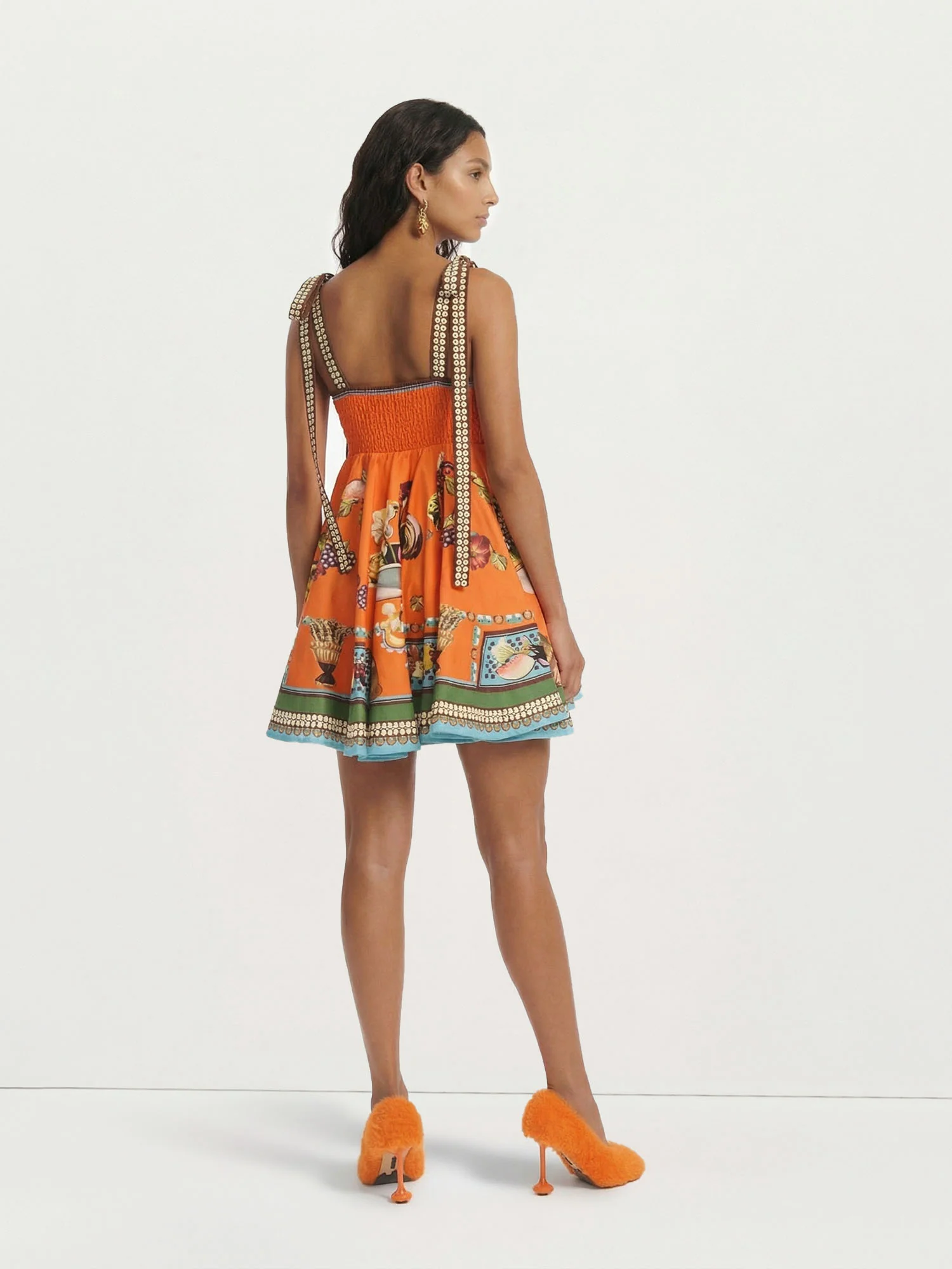 Orchard Medallion Mini Dress