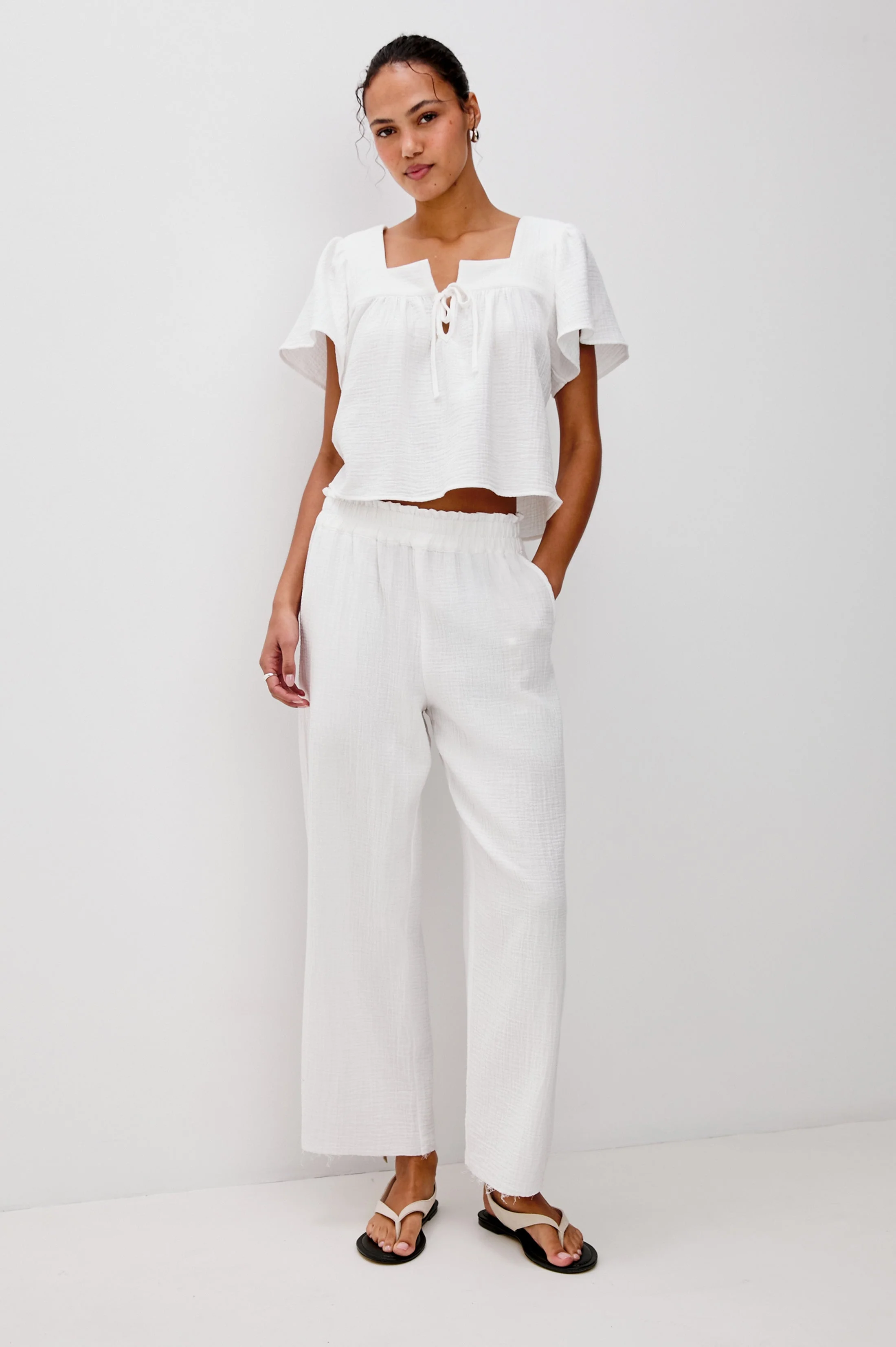 Casie Top - White