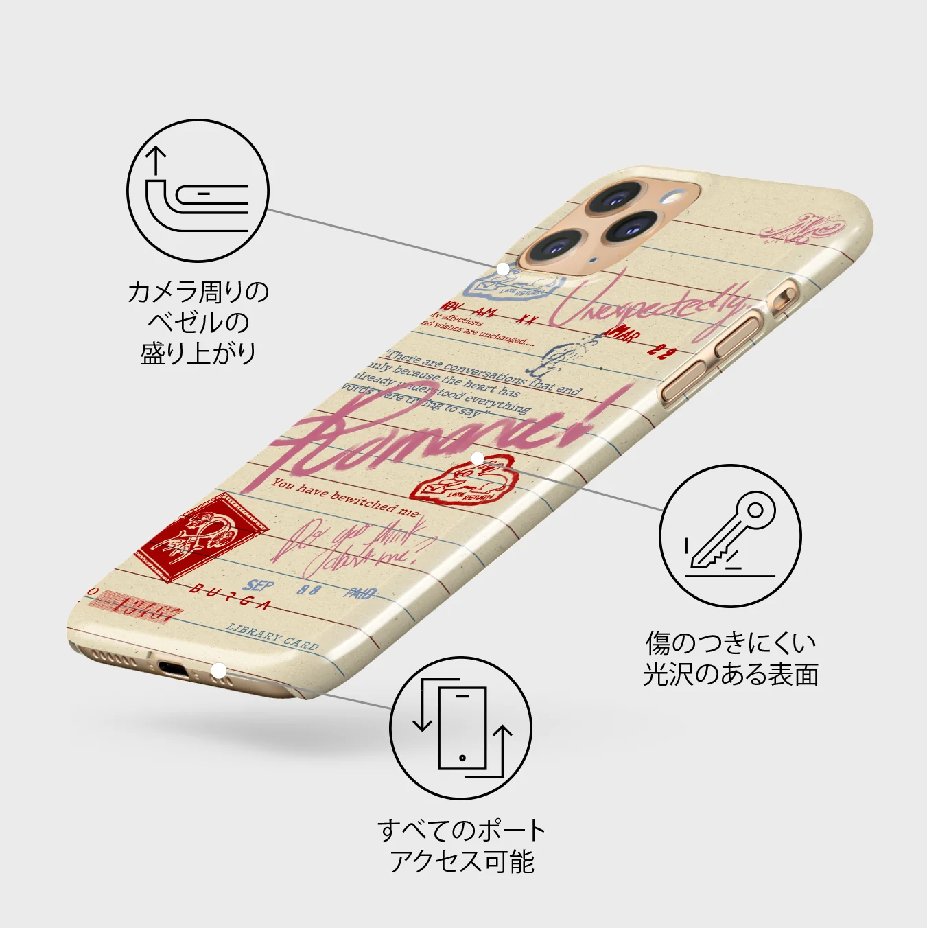 Library Card - iPhone 11 Pro Max ケース