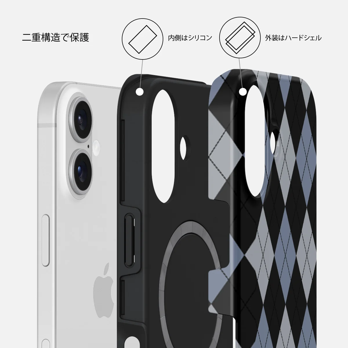 Trouble - iPhone 16 Plus ケース