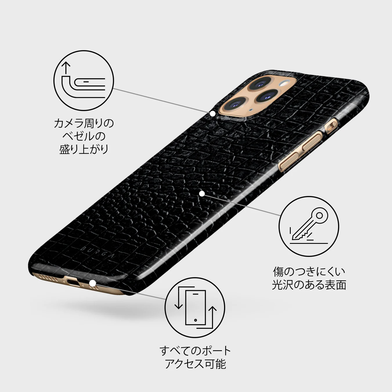 Reaper's Touch - Snakeskin iPhone 11 Pro ケース
