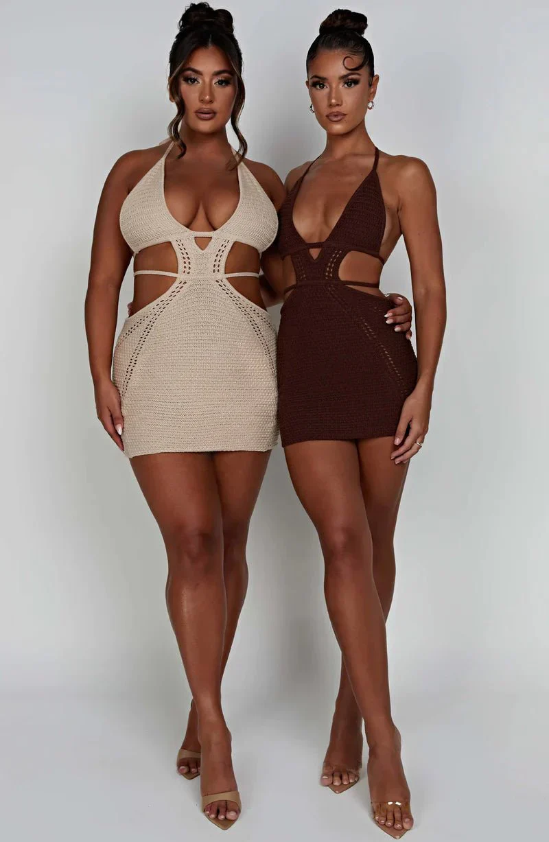 Maita Knitted Mini Dress