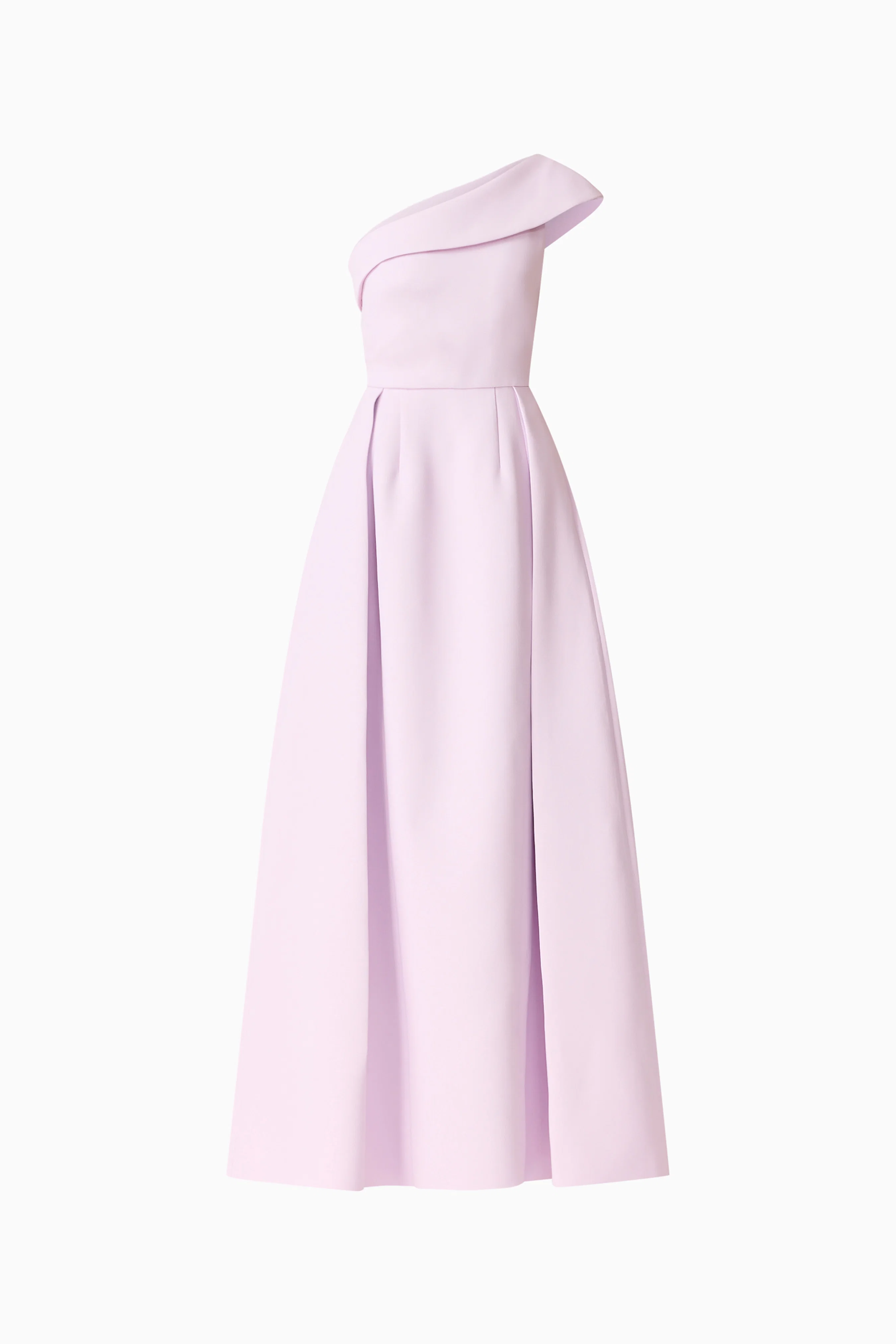 Saphine One Shoulder Gown in Pink